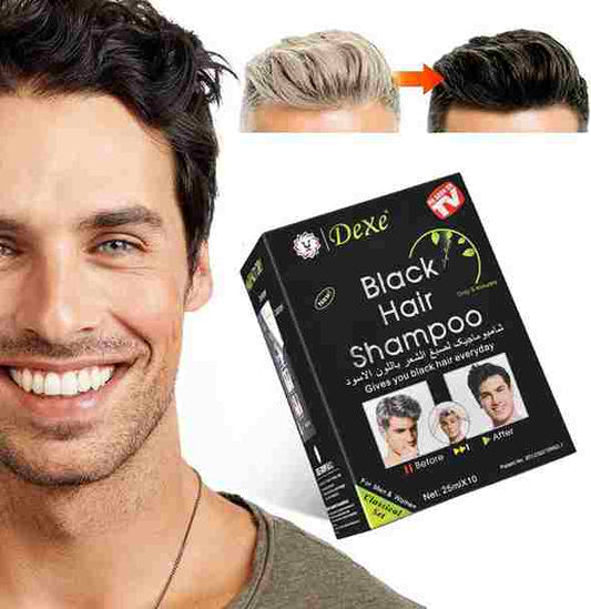 SHAMPOO QUITA CANAS  BLACK HAIR ® X 10 UNIDADES